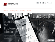 Tablet Screenshot of jeffcarlson.com